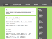 Tablet Screenshot of maurice-maggi.ch